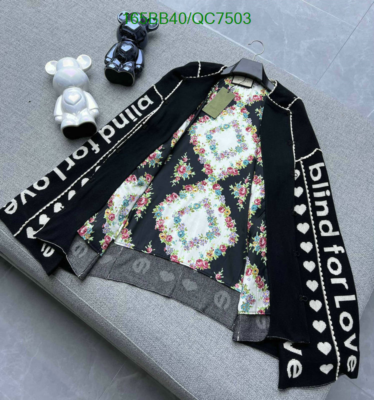 Gucci-Clothing Code: QC7503 $: 165USD