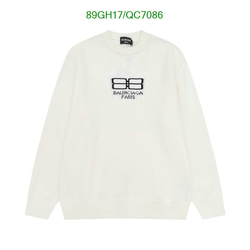 Balenciaga-Clothing Code: QC7086 $: 89USD