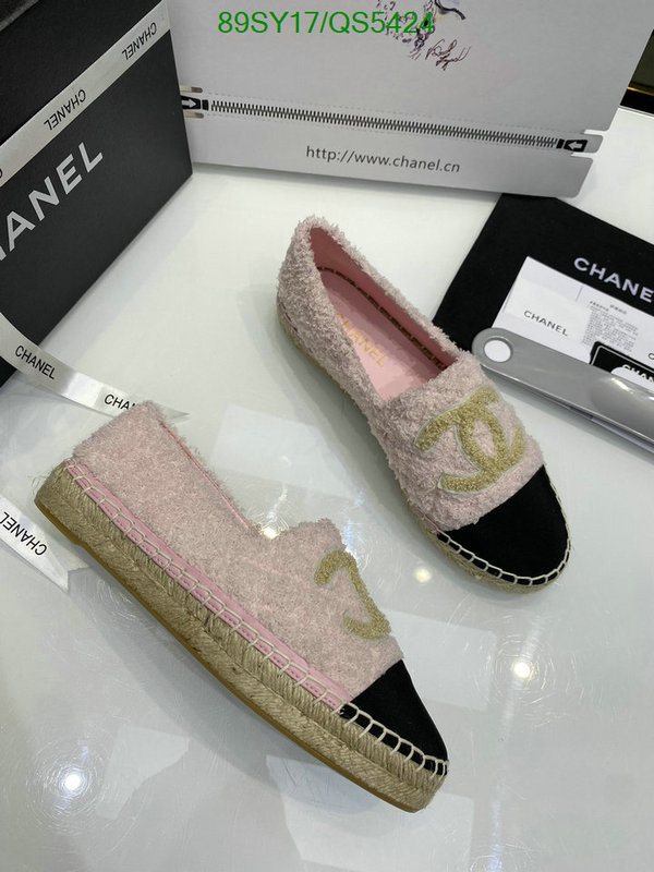 Chanel-Women Shoes Code: QS5424 $: 89USD