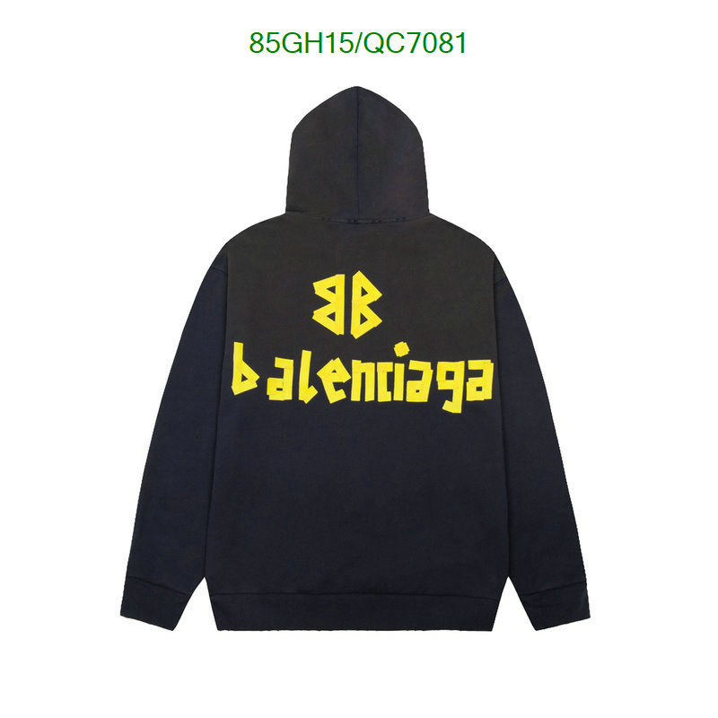 Balenciaga-Clothing Code: QC7081 $: 85USD