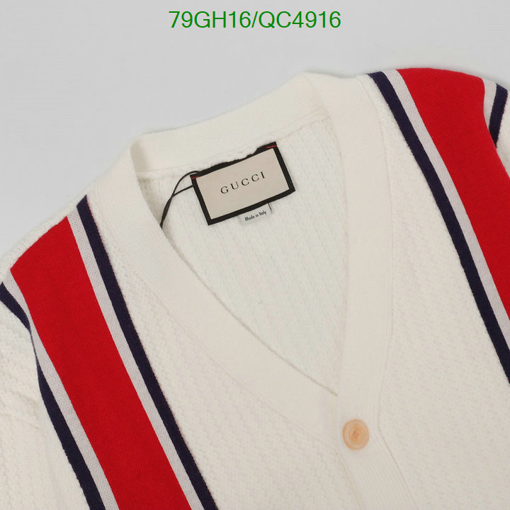 Gucci-Clothing Code: QC4916 $: 79USD