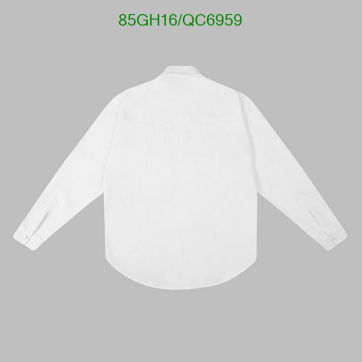 Balenciaga-Clothing Code: QC6959 $: 85USD