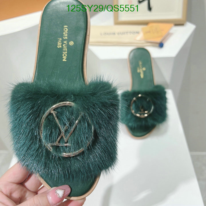 LV-Women Shoes Code: QS5551 $: 125USD