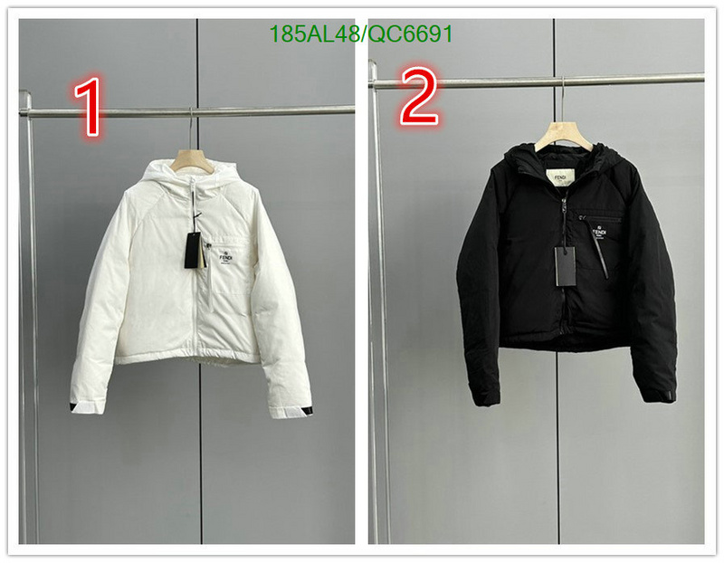 Fendi-Down jacket Women Code: QC6691 $: 185USD