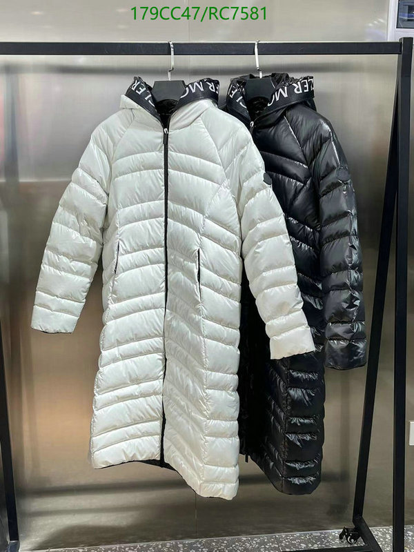 Moncler-Down jacket Women Code: RC7581 $: 179USD