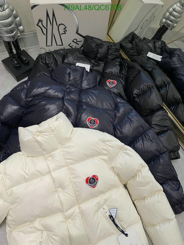 Moncler-Down jacket Men Code: QC6708 $: 179USD