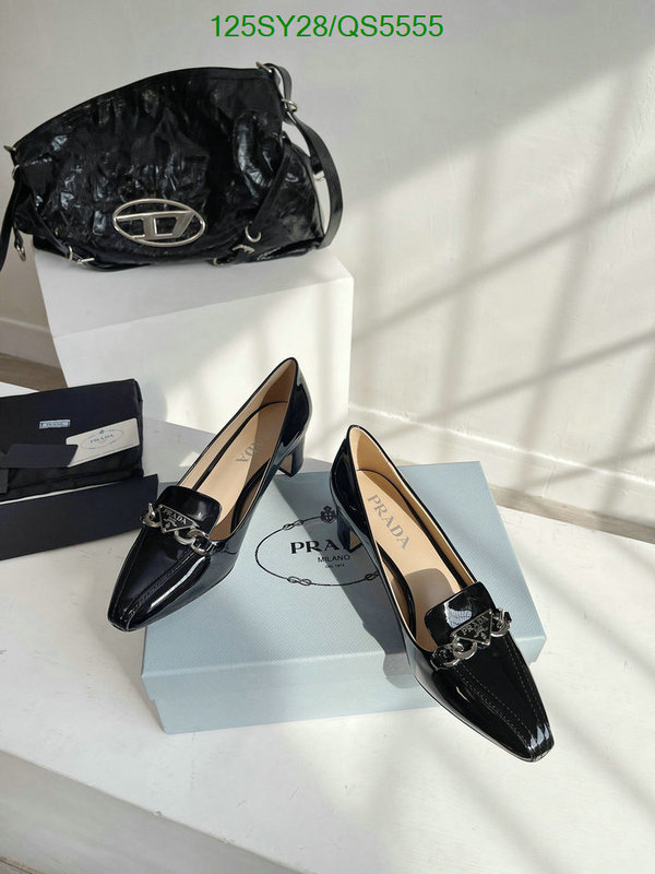 Prada-Women Shoes Code: QS5555 $: 125USD