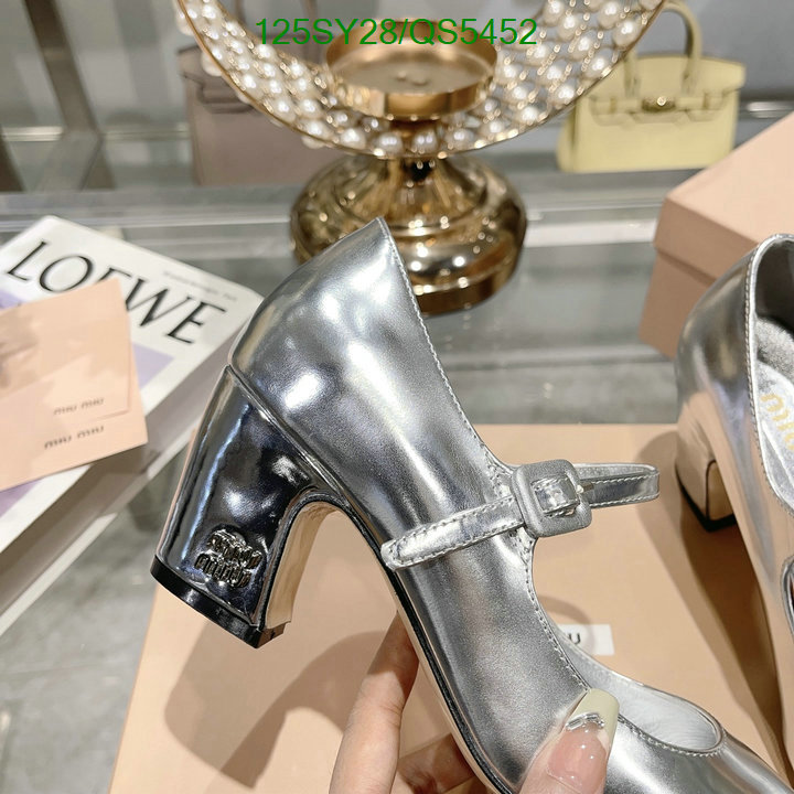 Miu Miu-Women Shoes Code: QS5452 $: 125USD