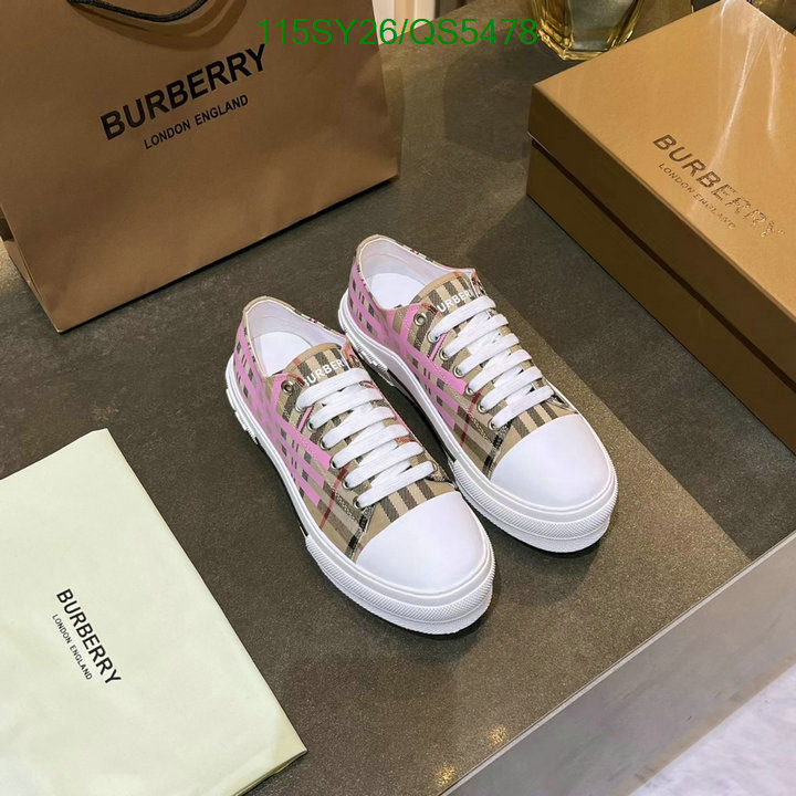 Burberry-Women Shoes Code: QS5478 $: 115USD