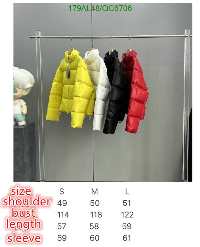 Balenciaga-Down jacket Women Code: QC6706 $: 179USD