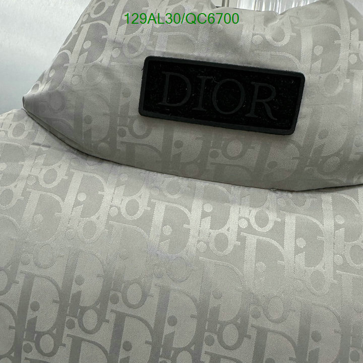 Dior-Down jacket Men Code: QC6700 $: 129USD