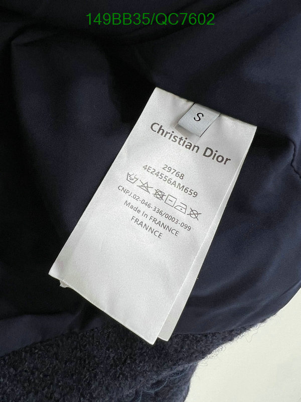 Dior-Clothing Code: QC7602 $: 149USD