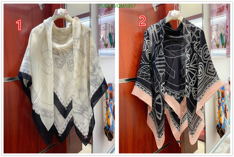 Chanel-Scarf Code: QM5957 $: 75USD