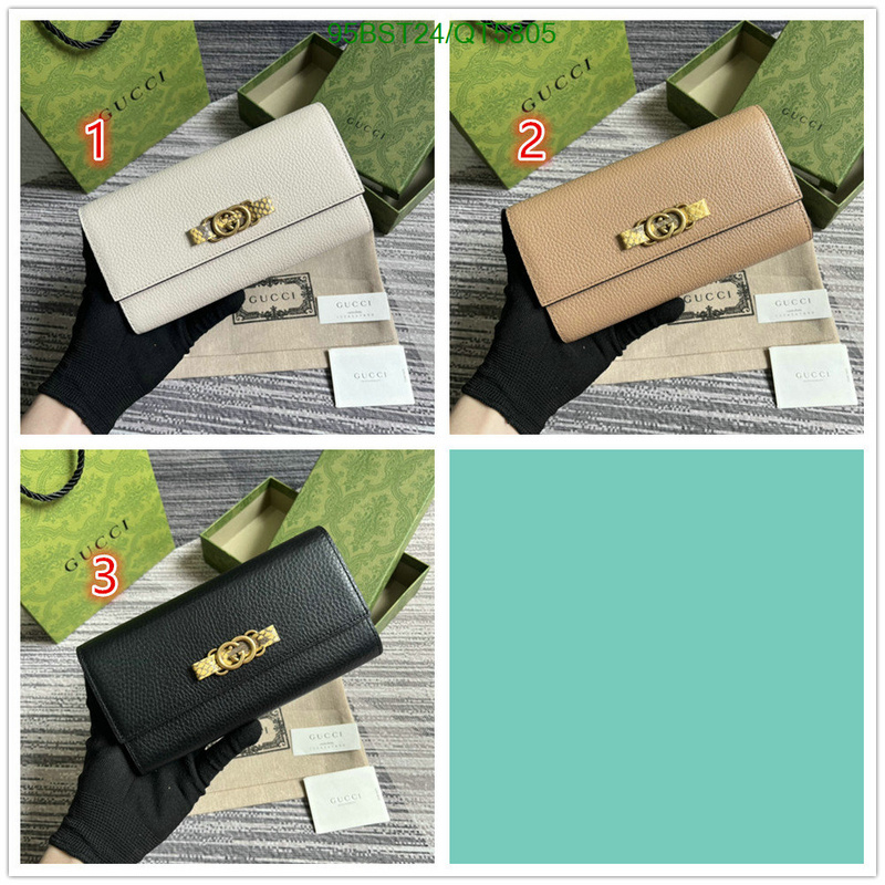 Gucci-Wallet Mirror Quality Code: QT5805 $: 95USD