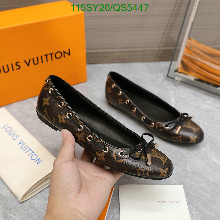 LV-Women Shoes Code: QS5447 $: 115USD