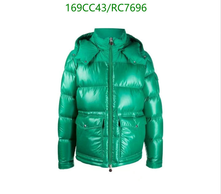 Moncler-Down jacket Men Code: RC7696 $: 169USD