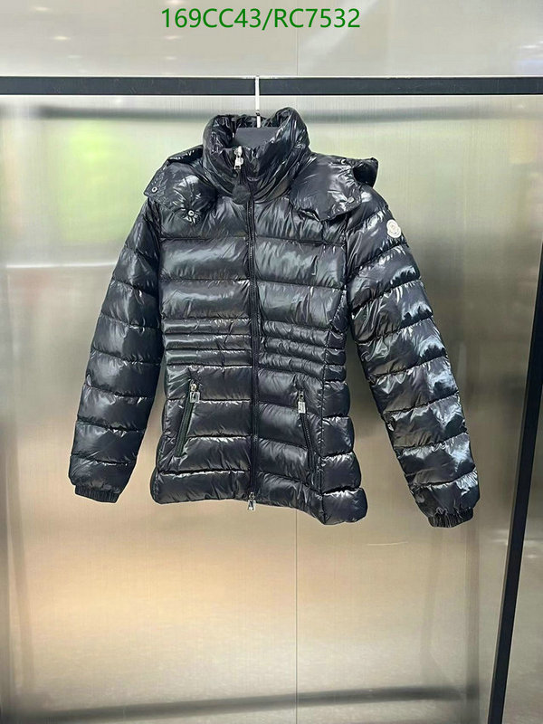 Moncler-Down jacket Women Code: RC7532 $: 169USD