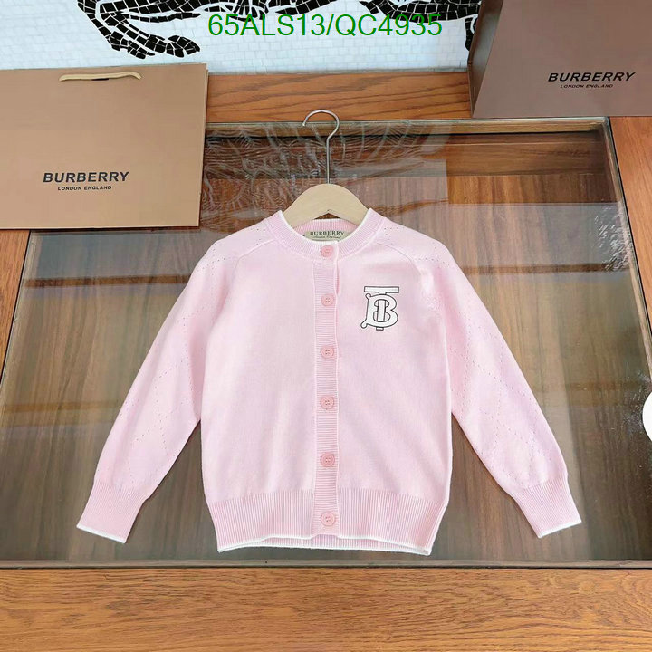 Burberry-Kids clothing Code: QC4935 $: 65USD