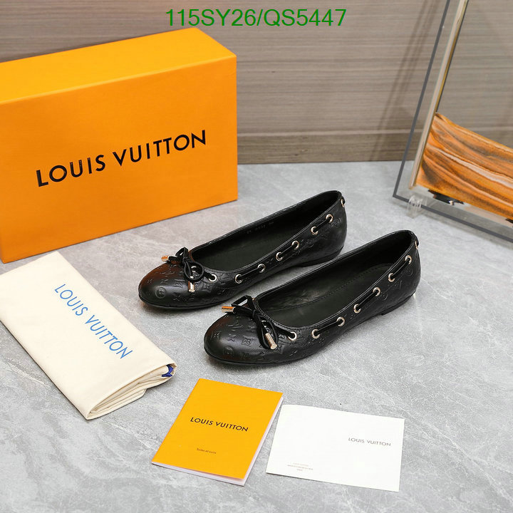 LV-Women Shoes Code: QS5447 $: 115USD