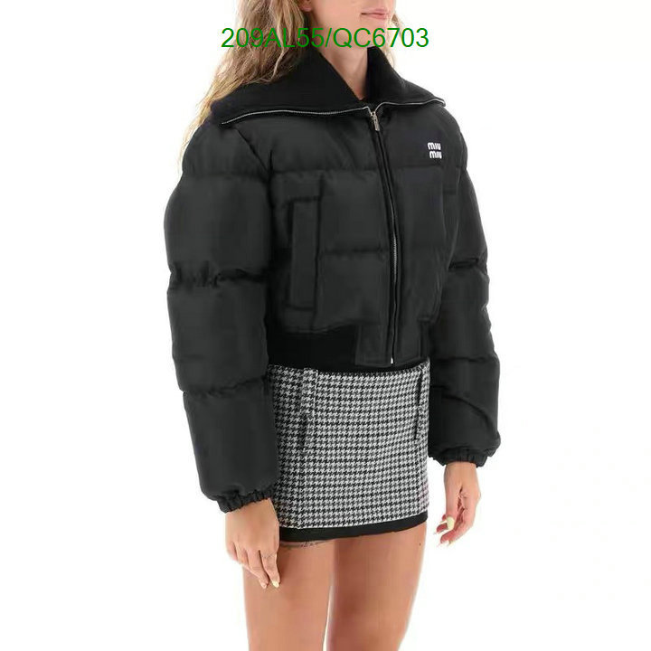 Miu Miu-Down jacket Women Code: QC6703 $: 209USD