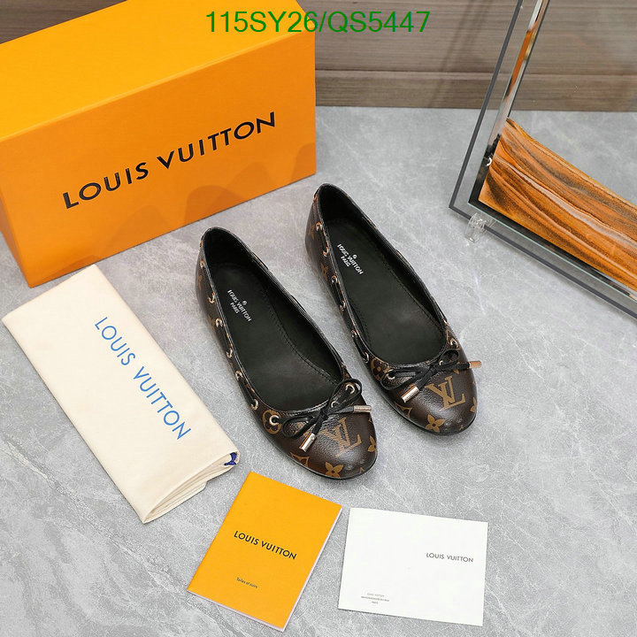 LV-Women Shoes Code: QS5447 $: 115USD