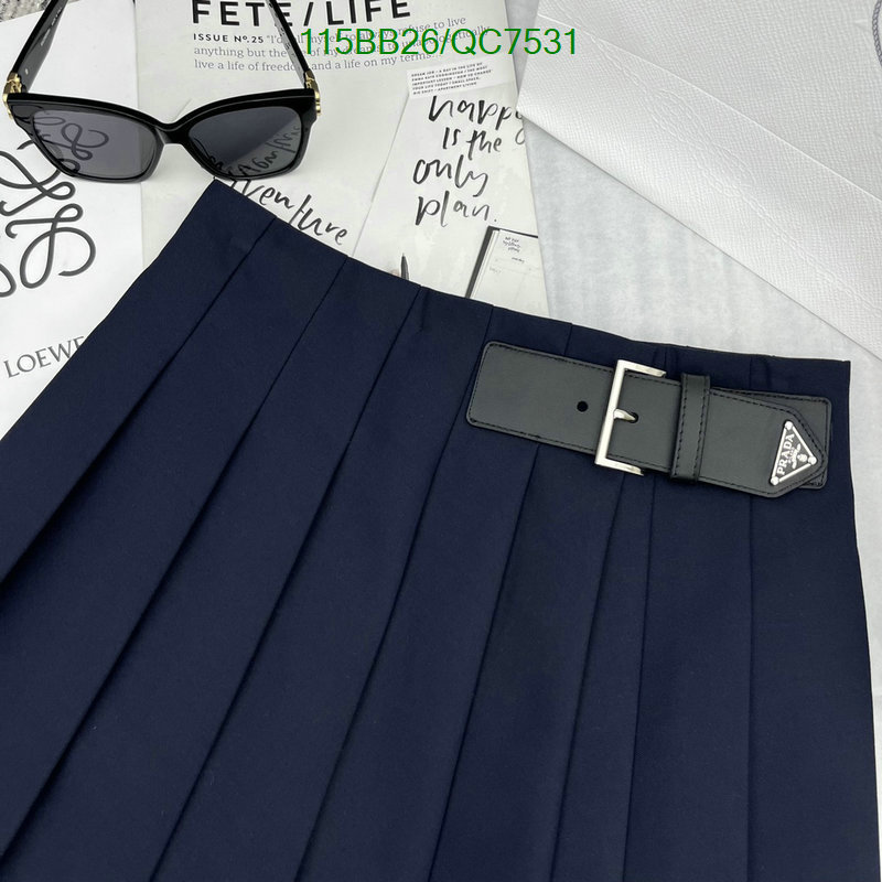 Prada-Clothing Code: QC7531 $: 115USD