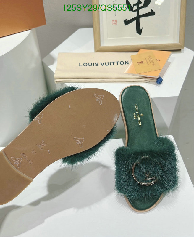 LV-Women Shoes Code: QS5551 $: 125USD