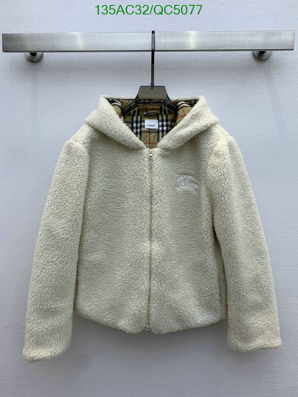 Burberry-Down jacket Women Code: QC5077 $: 135USD