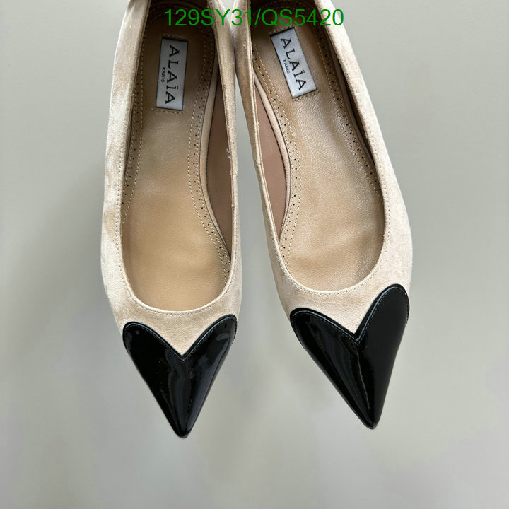 ALAIA-Women Shoes Code: QS5420 $: 129USD