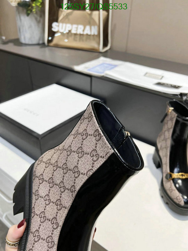 Gucci-Women Shoes Code: QS5533 $: 125USD