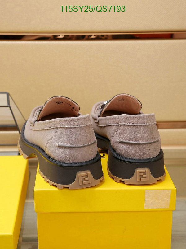 Fendi-Men shoes Code: QS7193 $: 115USD