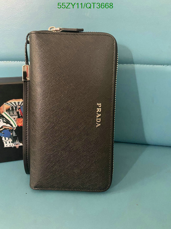 Prada-Wallet-4A Quality Code: QT3668 $: 55USD