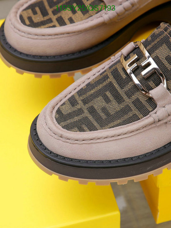 Fendi-Men shoes Code: QS7193 $: 115USD