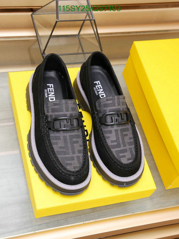 Fendi-Men shoes Code: QS7193 $: 115USD