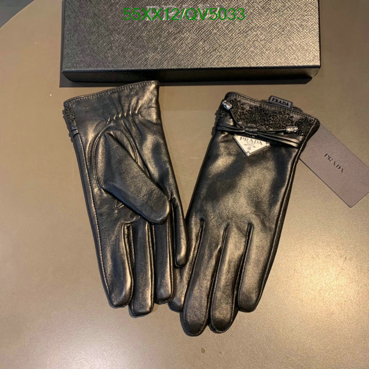 Prada-Gloves Code: QV5033 $: 55USD