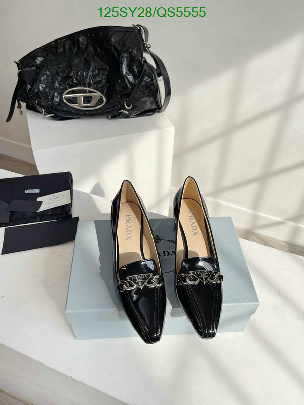 Prada-Women Shoes Code: QS5555 $: 125USD