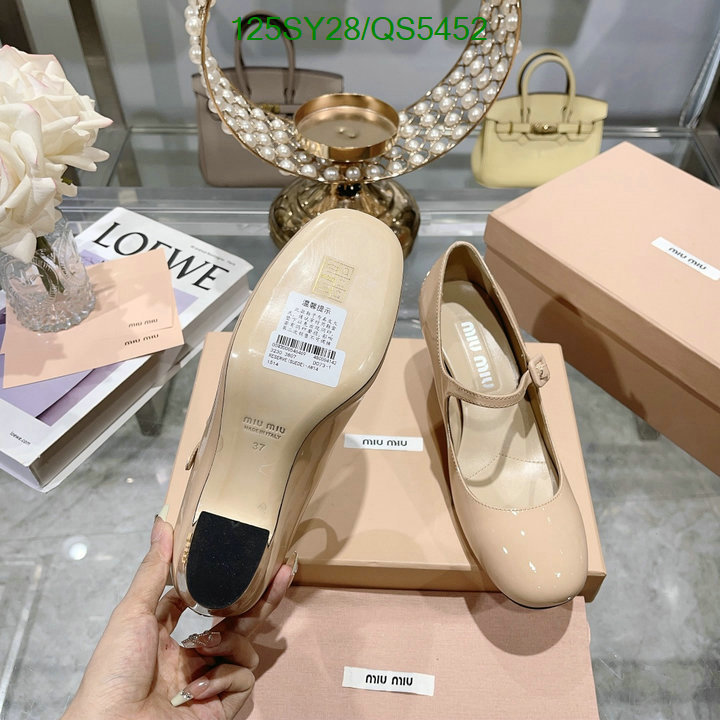 Miu Miu-Women Shoes Code: QS5452 $: 125USD