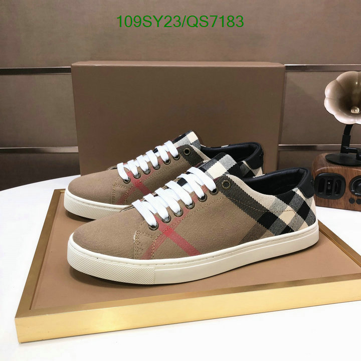 Burberry-Men shoes Code: QS7183 $: 109USD