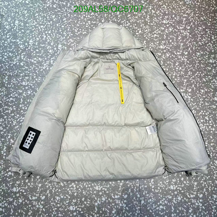 Moncler-Down jacket Men Code: QC6707 $: 209USD
