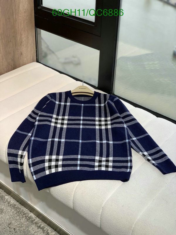 Burberry-Clothing Code: QC6886 $: 69USD