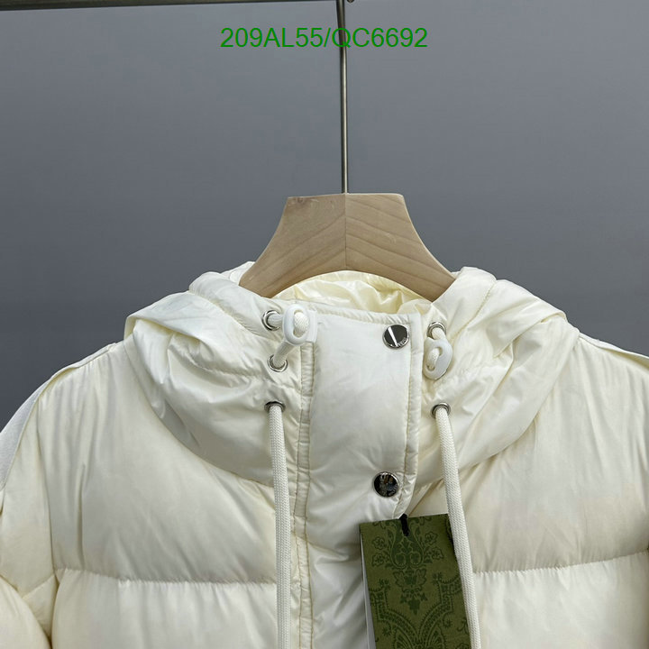 Gucci-Down jacket Women Code: QC6692 $: 209USD