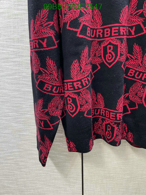 Burberry-Clothing Code: QC7547 $: 99USD