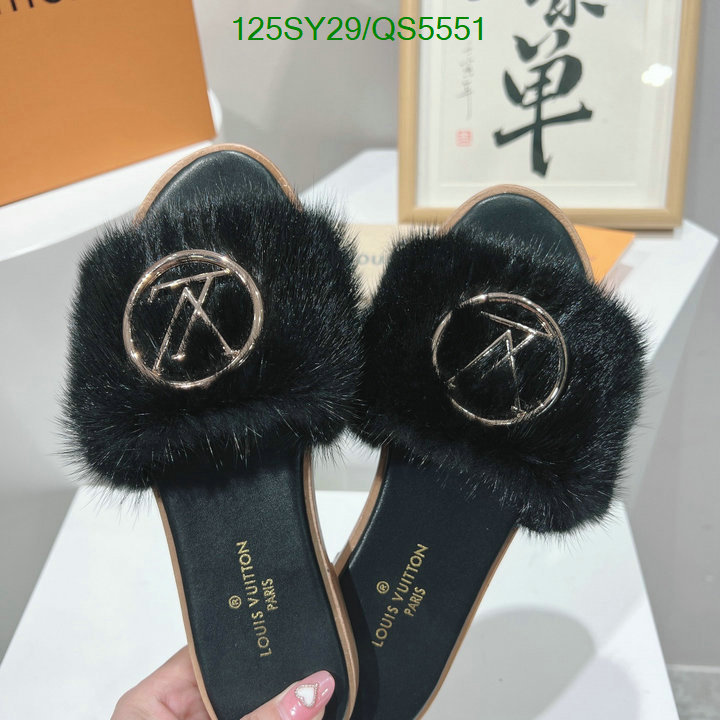 LV-Women Shoes Code: QS5551 $: 125USD