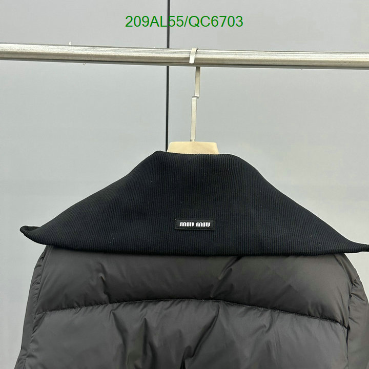 Miu Miu-Down jacket Women Code: QC6703 $: 209USD