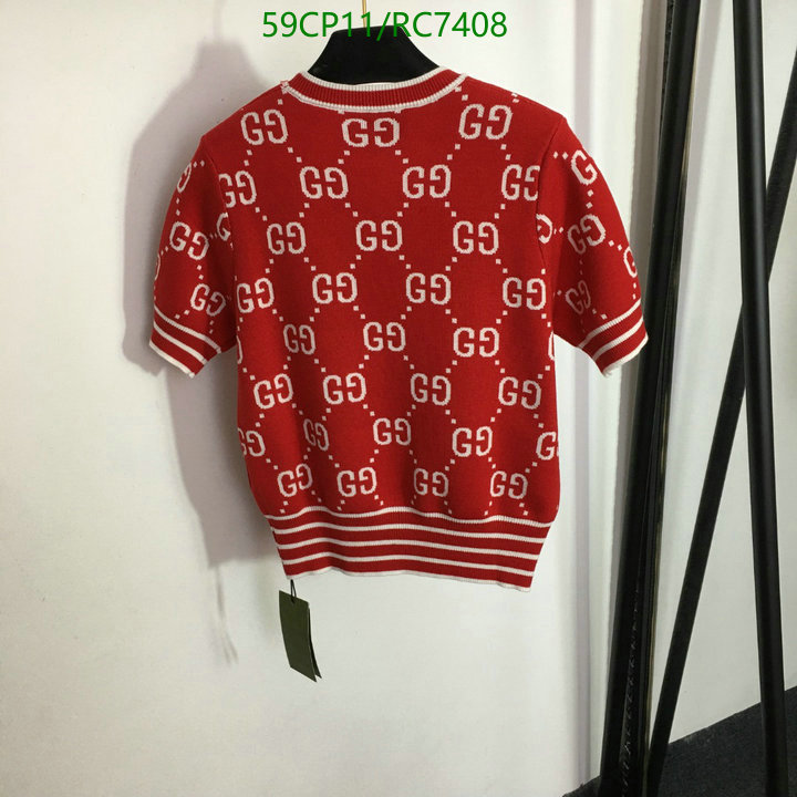 Gucci-Clothing Code: RC7408 $: 59USD