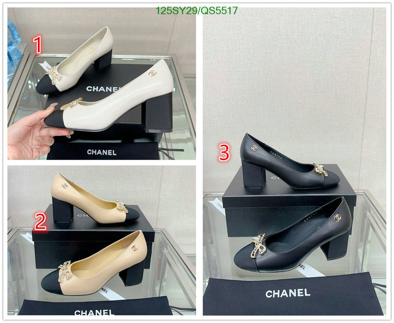 Chanel-Women Shoes Code: QS5517 $: 125USD