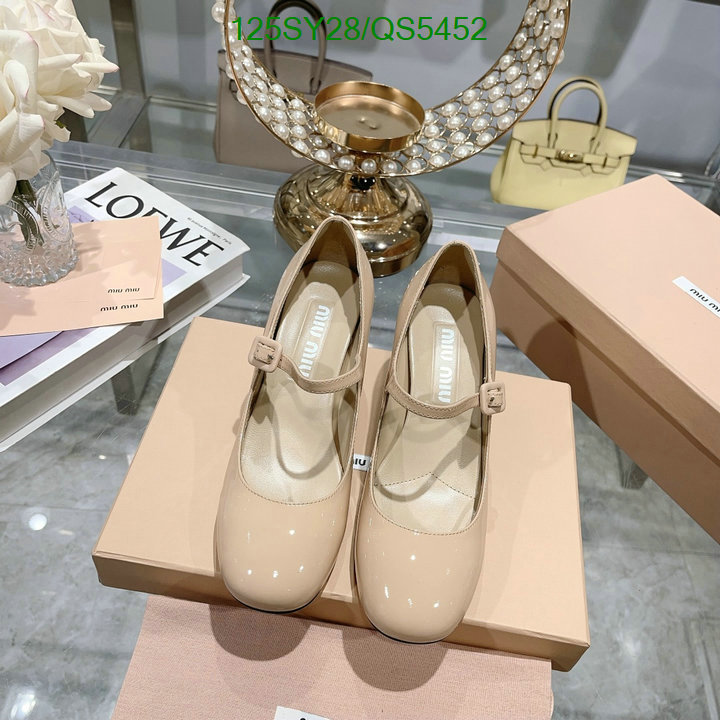 Miu Miu-Women Shoes Code: QS5452 $: 125USD