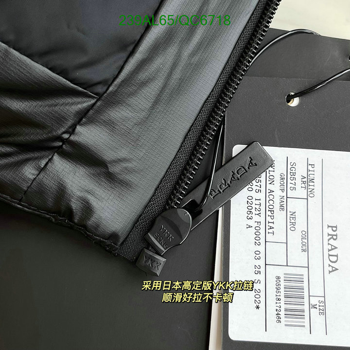 Prada-Down jacket Women Code: QC6718 $: 239USD