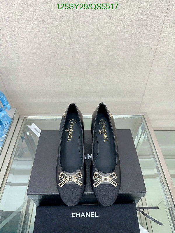 Chanel-Women Shoes Code: QS5517 $: 125USD