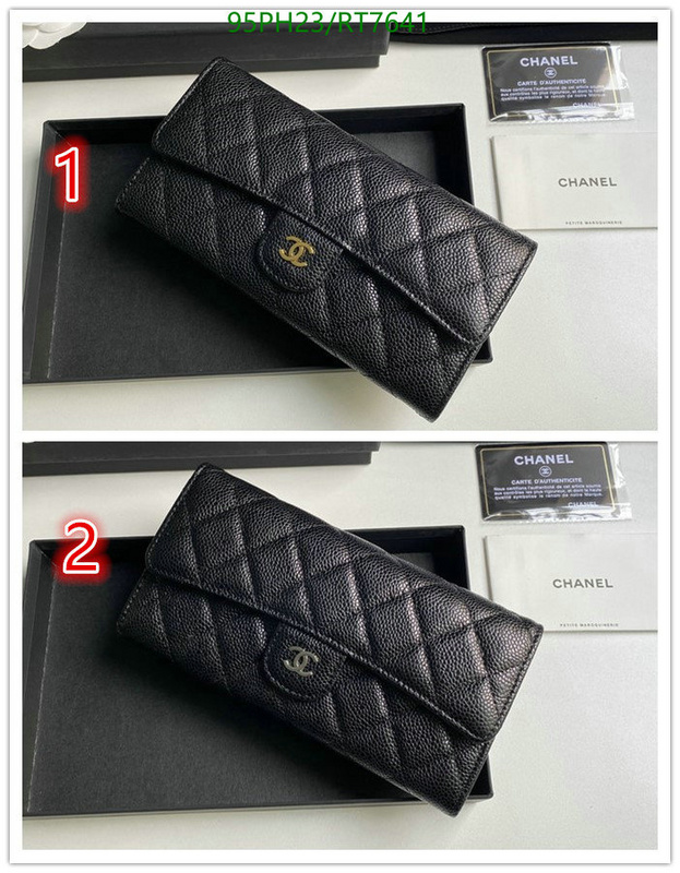 Chanel-Wallet-Mirror Quality Code: RT7641 $: 95USD